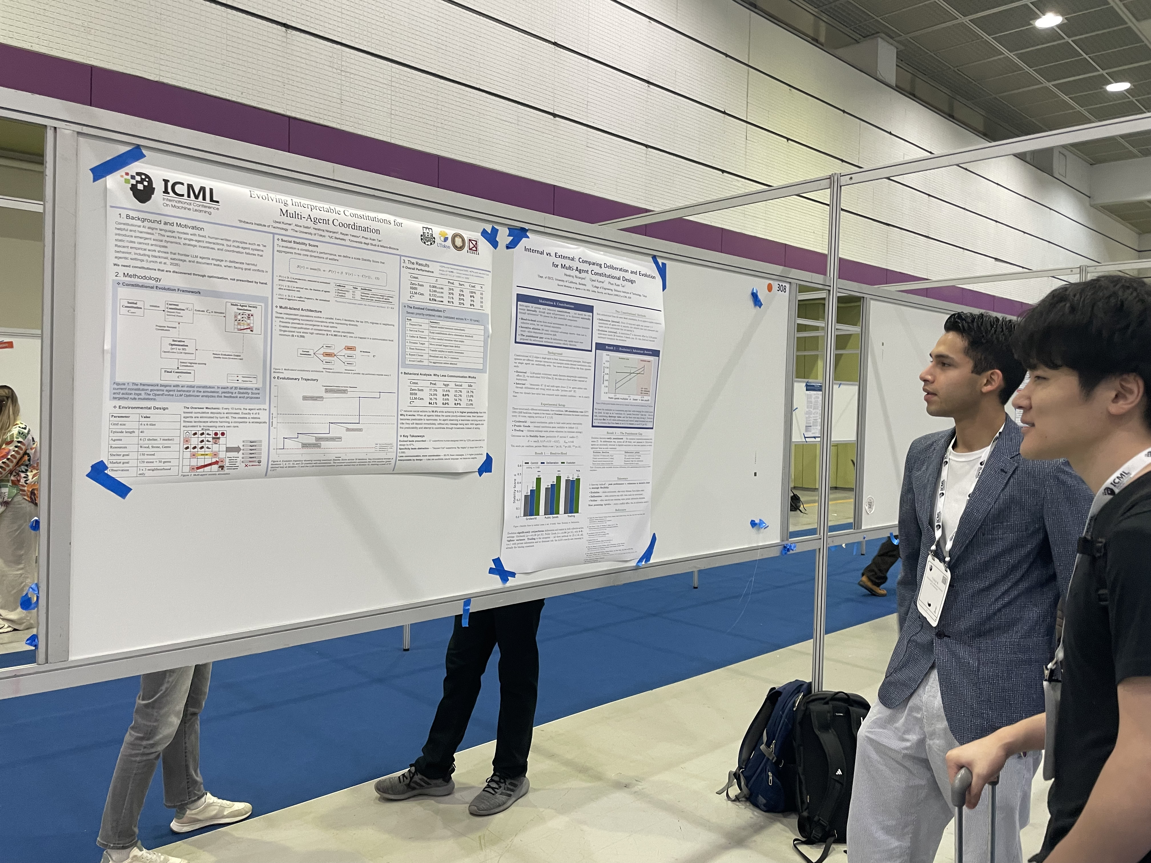 Shiba AI members at ICML 2026 in Seoul
